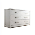 Komoda, Ilość szuflad z 6 jasnoszarymi 120 x 40 x 80 cm drewna sosnowego MDF prostokątne